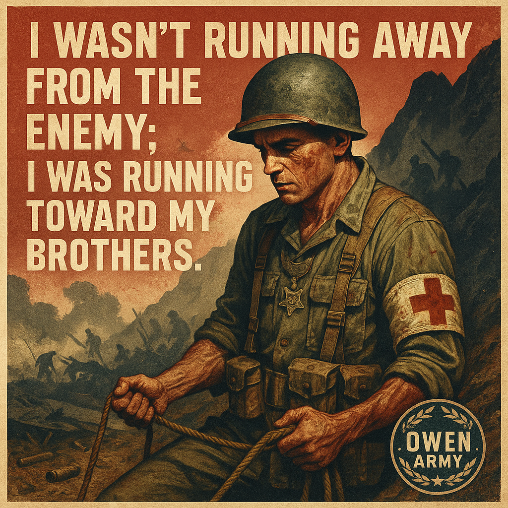 Desmond Doss Medal of Honor Medic Who Saved 75 Men at Hacksaw Ridge