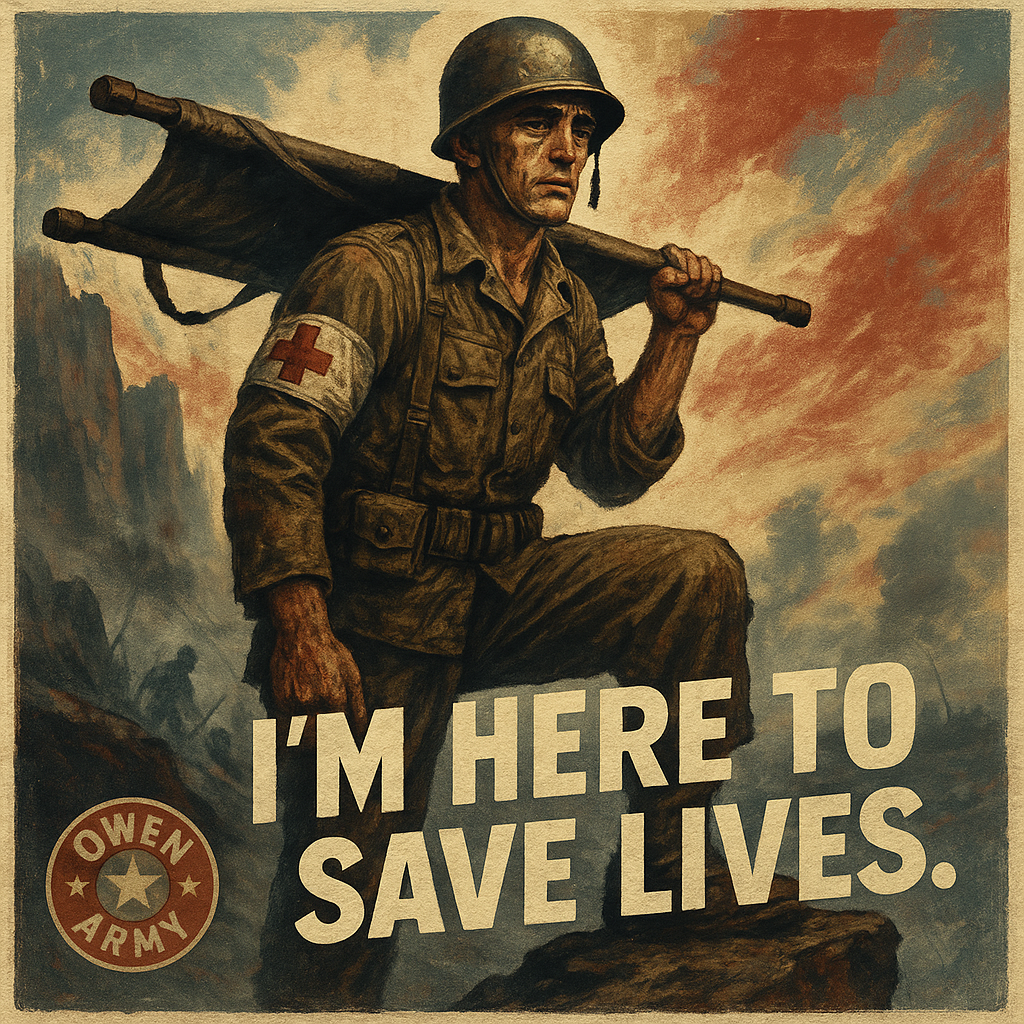 Desmond Doss Unarmed Medic at Hacksaw Ridge Who Saved 75 Comrades