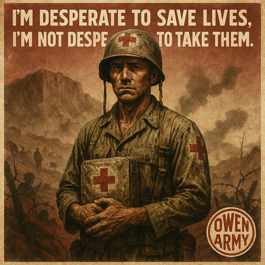 Desmond Doss, the WWII medic who saved 75 men on Okinawa