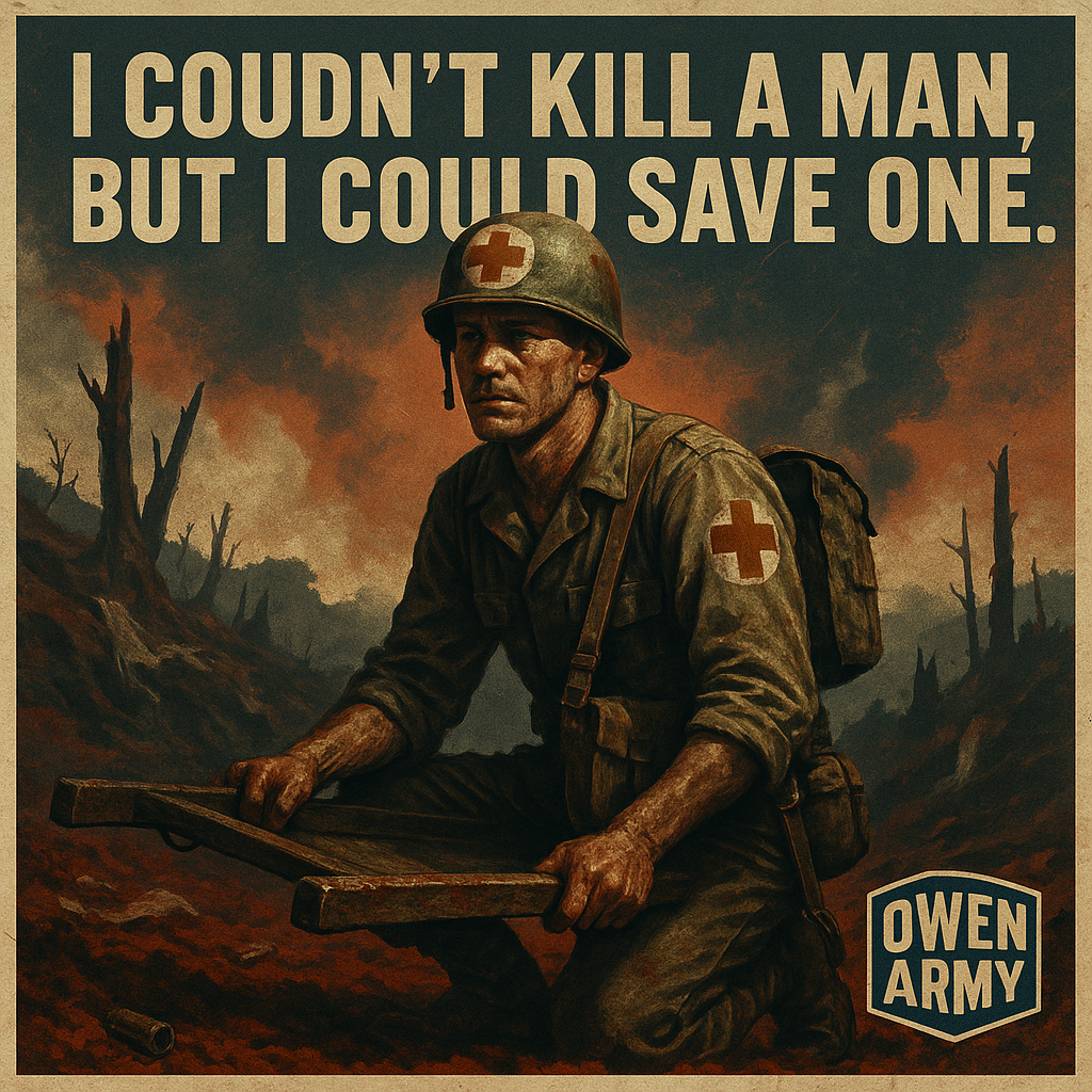 Desmond Doss Medic at Hacksaw Ridge Who Saved 75 Men