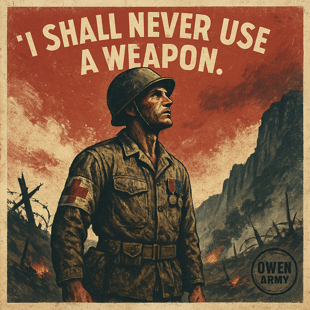 Desmond Doss, the unarmed medic at Hacksaw Ridge who saved nearly 75