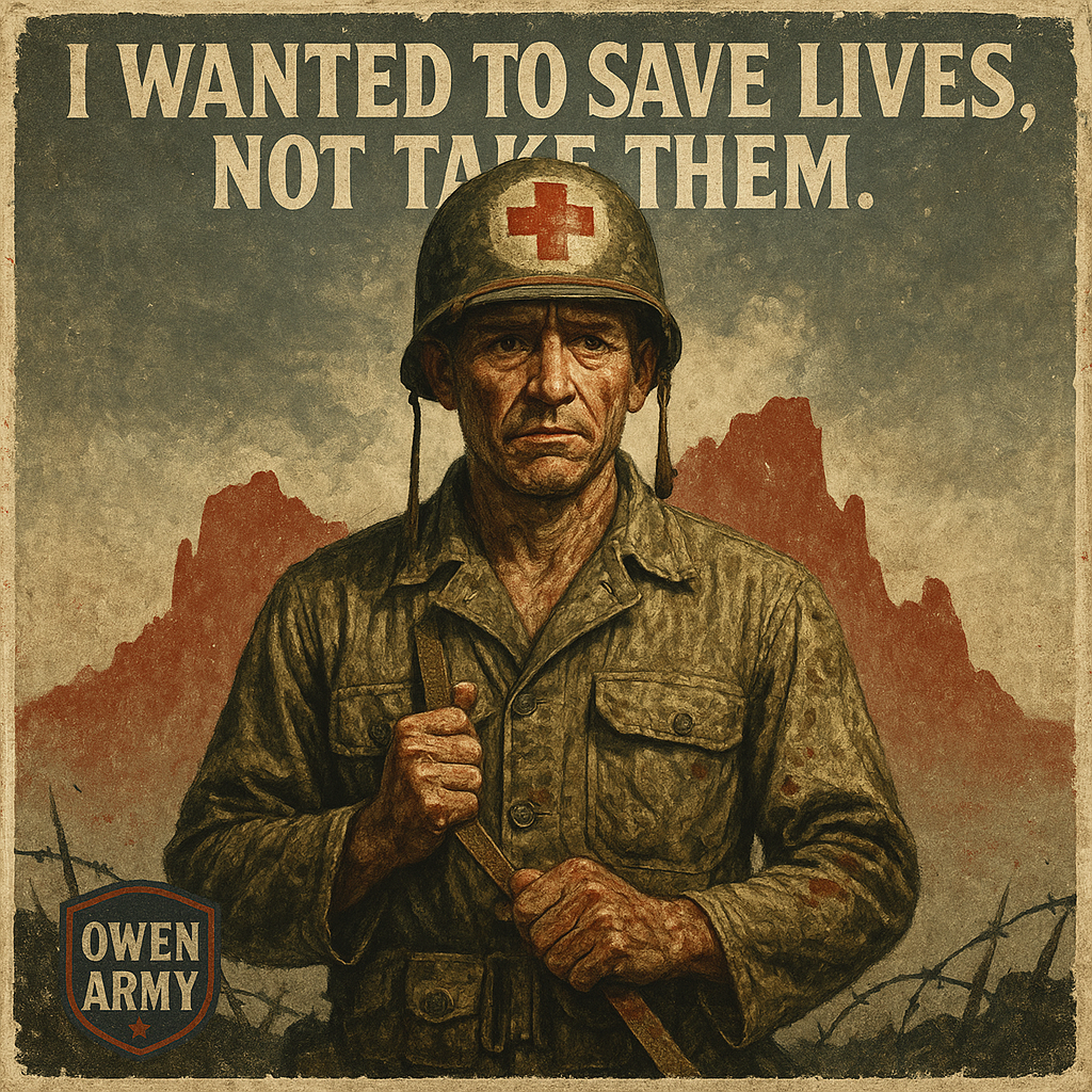 Desmond Doss, the unarmed medic who saved 75 men at Hacksaw Ridge