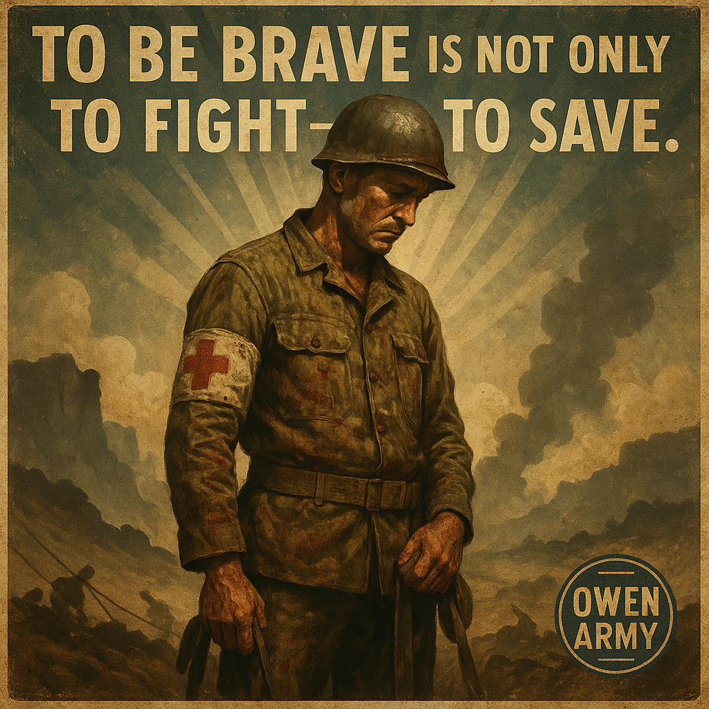 Desmond Doss, the WWII medic who saved 75 at Hacksaw Ridge