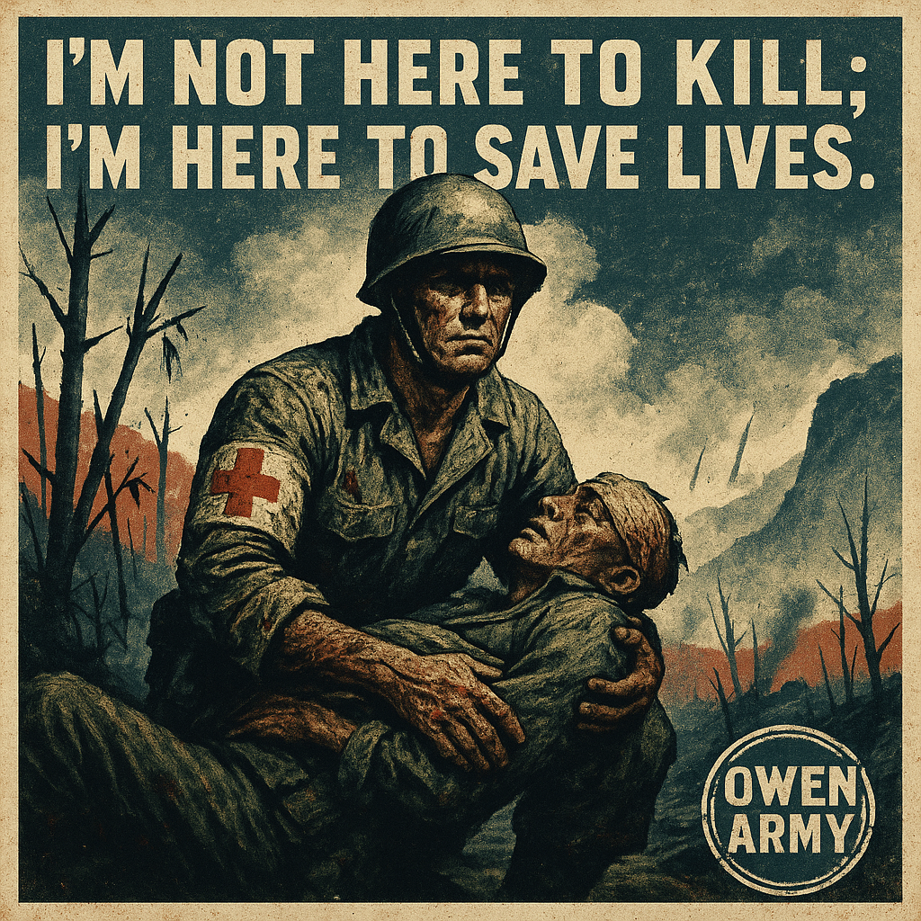 Desmond Doss, the medic who saved 75 soldiers at Okinawa