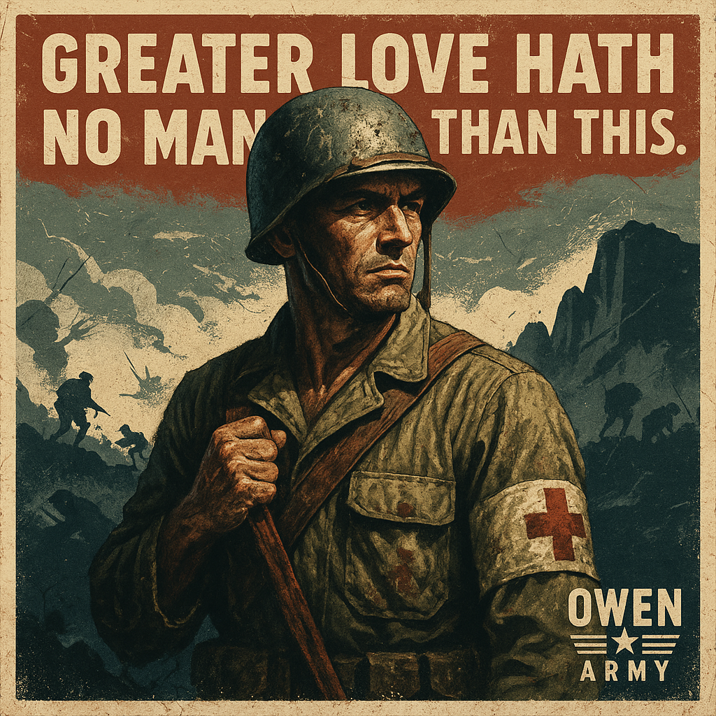 Desmond Doss WWII medic who saved 75 at Hacksaw Ridge