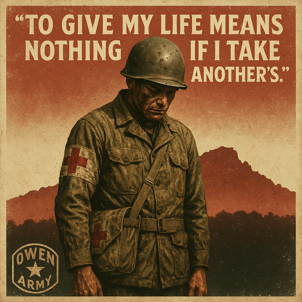 Desmond Doss, the unarmed medic who saved 75 at Hacksaw Ridge