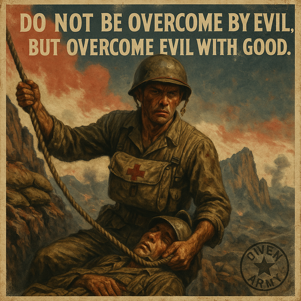 Desmond Doss, the WWII medic who saved 75 men at Hacksaw Ridge
