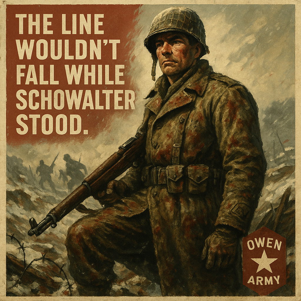 How Edward R. Schowalter Jr. Held Outpost Harry in Korea