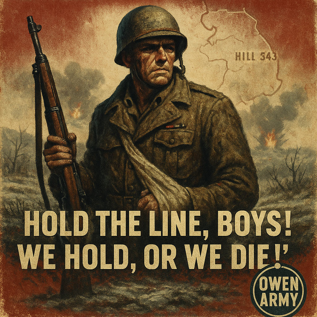 Medal of Honor Winner Edward R. Schowalter Jr.'s Defense of Hill 543