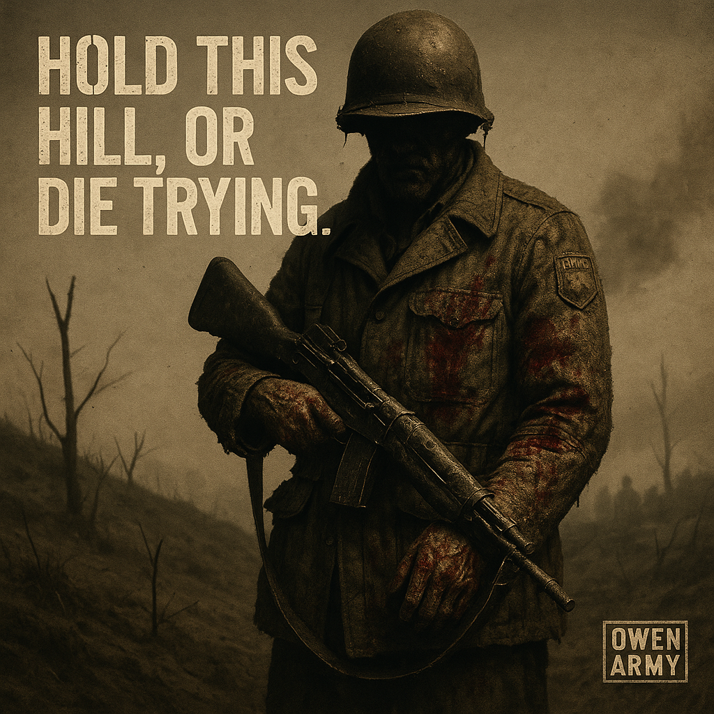 Edward R. Schowalter Jr. Medal of Honor Stand at Hoengsong, Korea