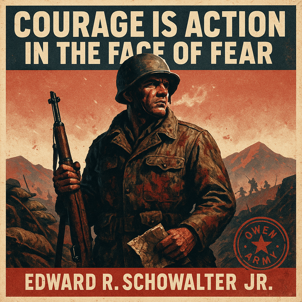 Edward R. Schowalter Jr., the Wounded Hero of Outpost Harry