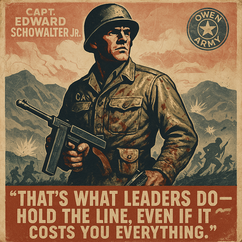 Captain Edward Schowalter Jr. Medal of Honor Recipient from Korea