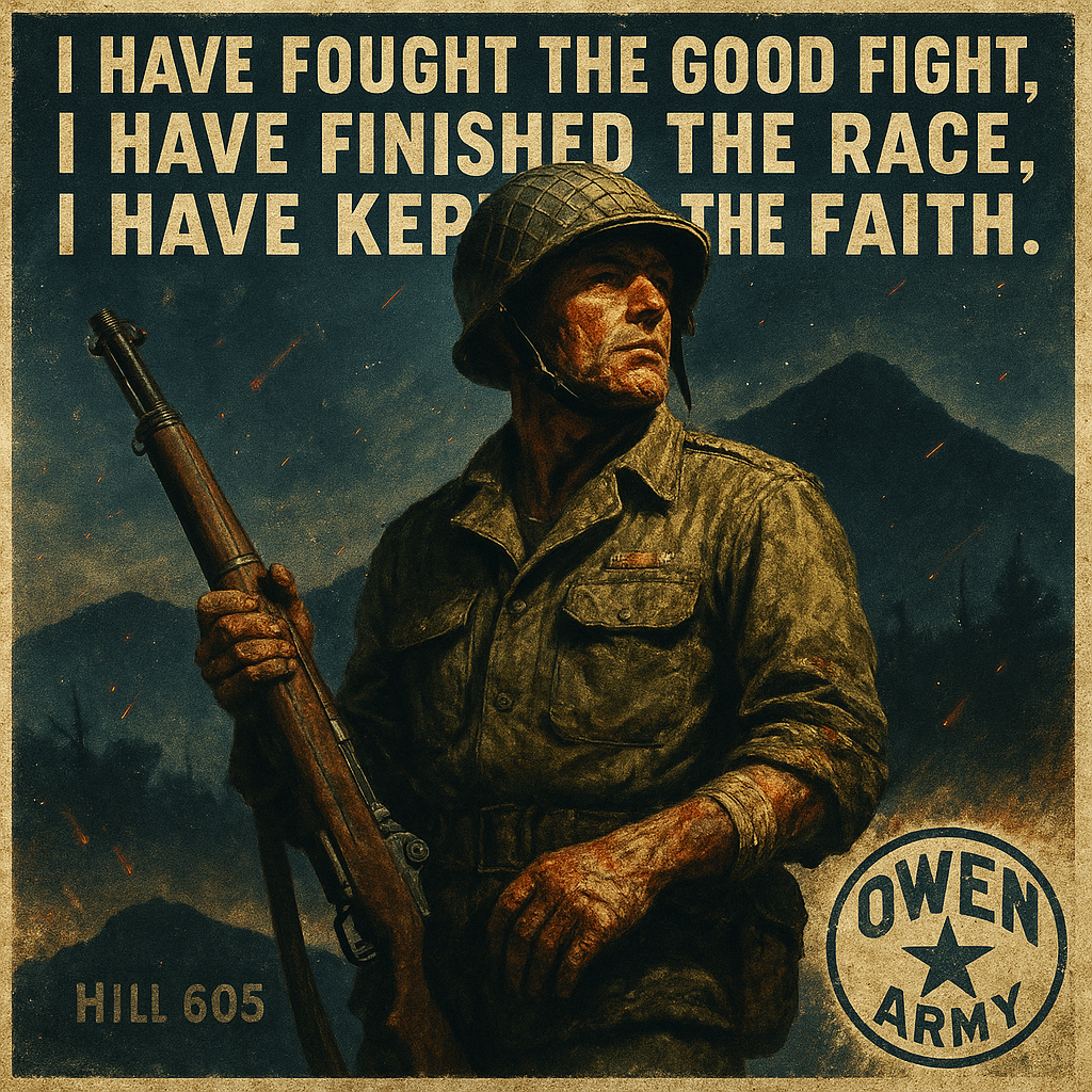 Edward Schowalter Jr.'s Hill 605 Stand That Earned the Medal of Honor