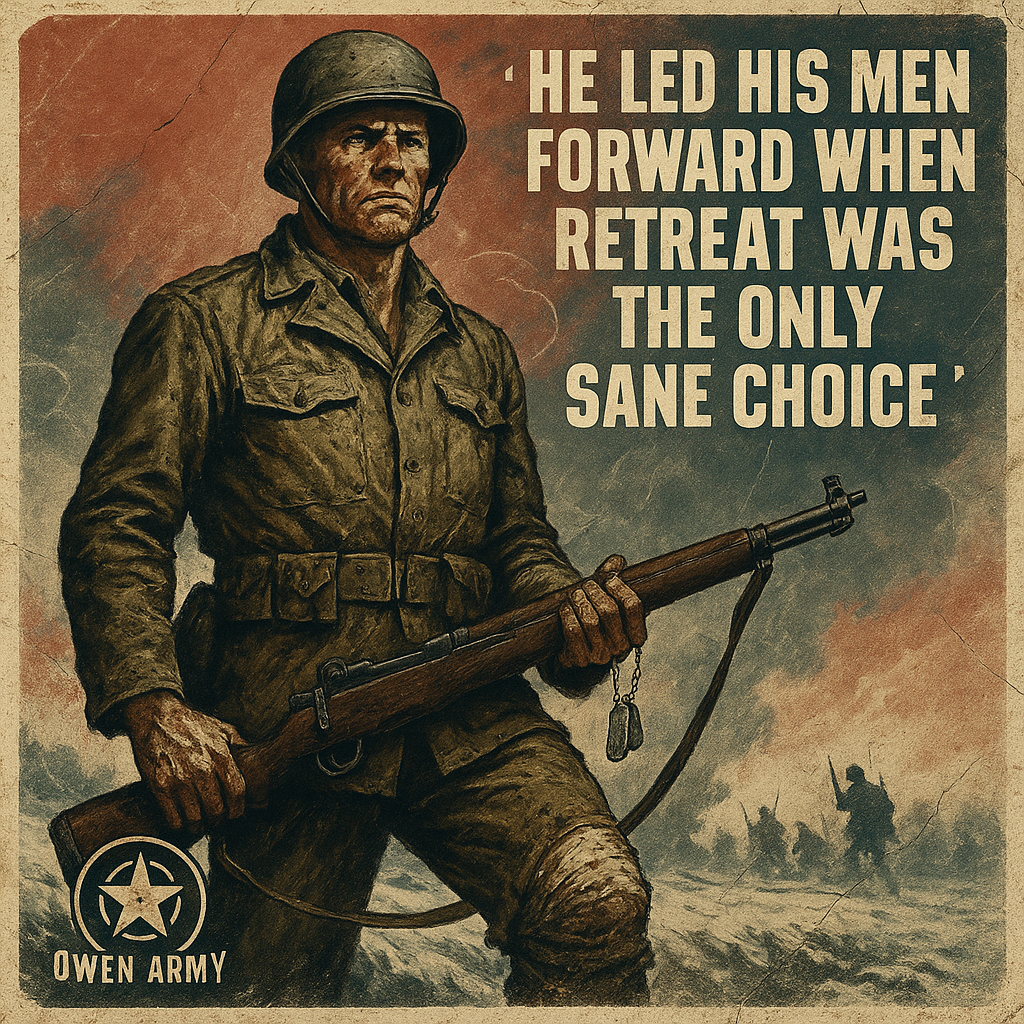 Medal of Honor hero Edward R. Schowalter Jr. at Unsan, Korea