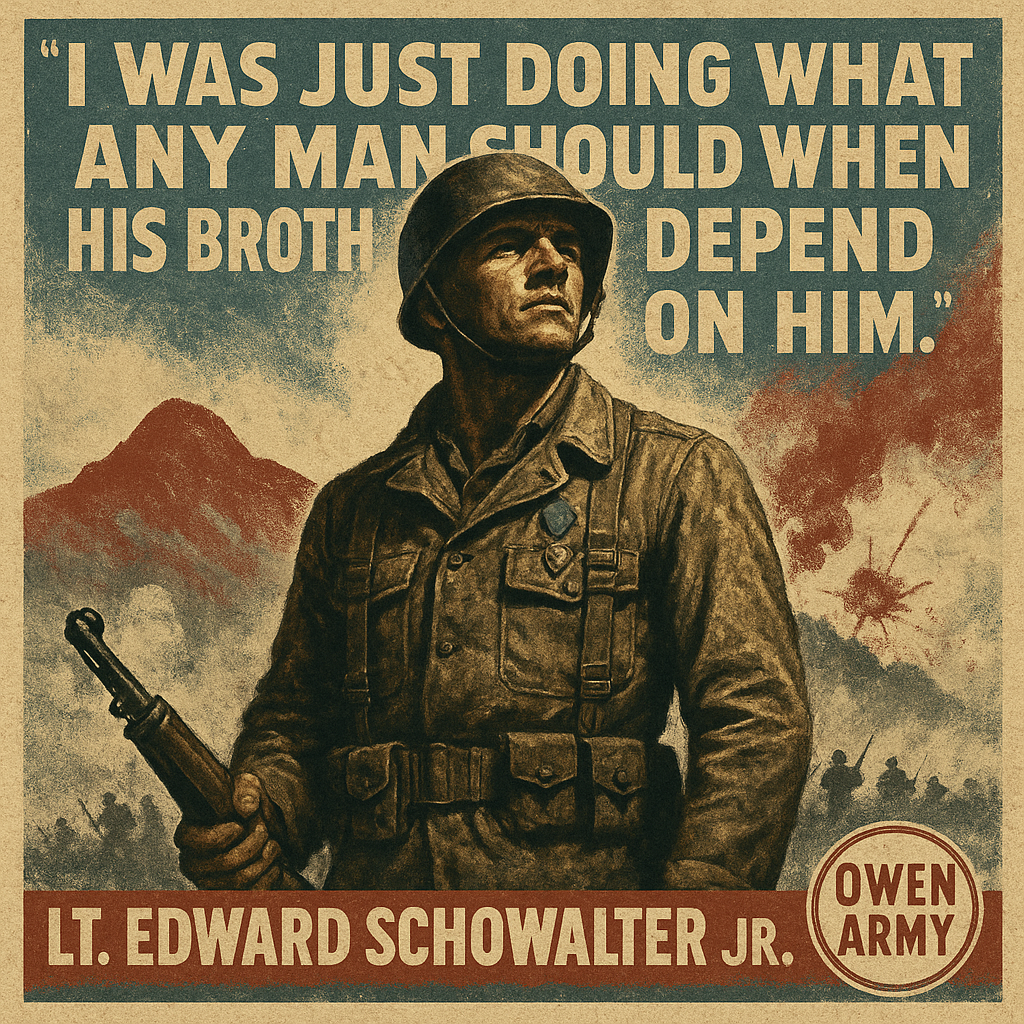 Edward R. Schowalter Jr. and the Medal of Honor at Hill 605
