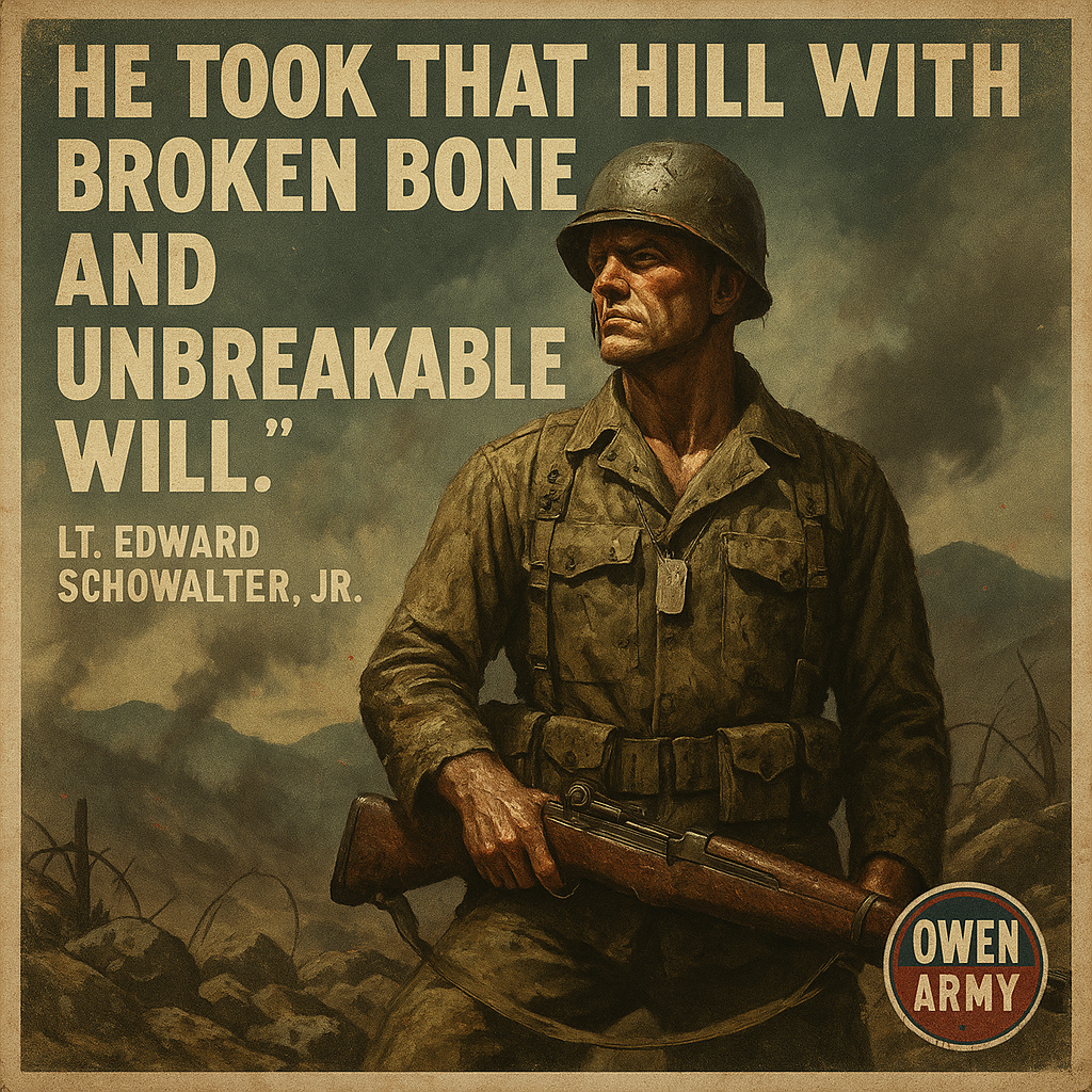 How Edward R. Schowalter Jr. Earned Triangle Hill's Medal of Honor