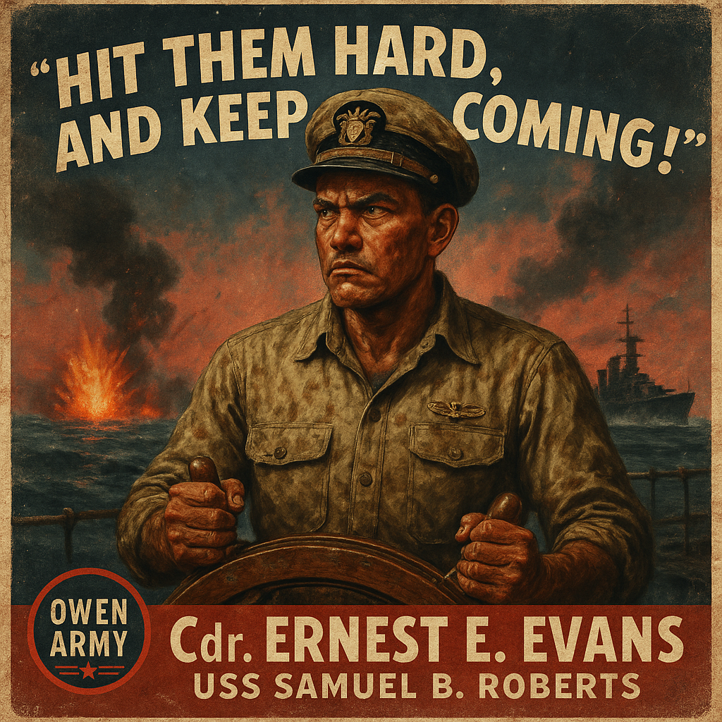 Ernest E. Evans' Last Stand at the Battle Off Samar