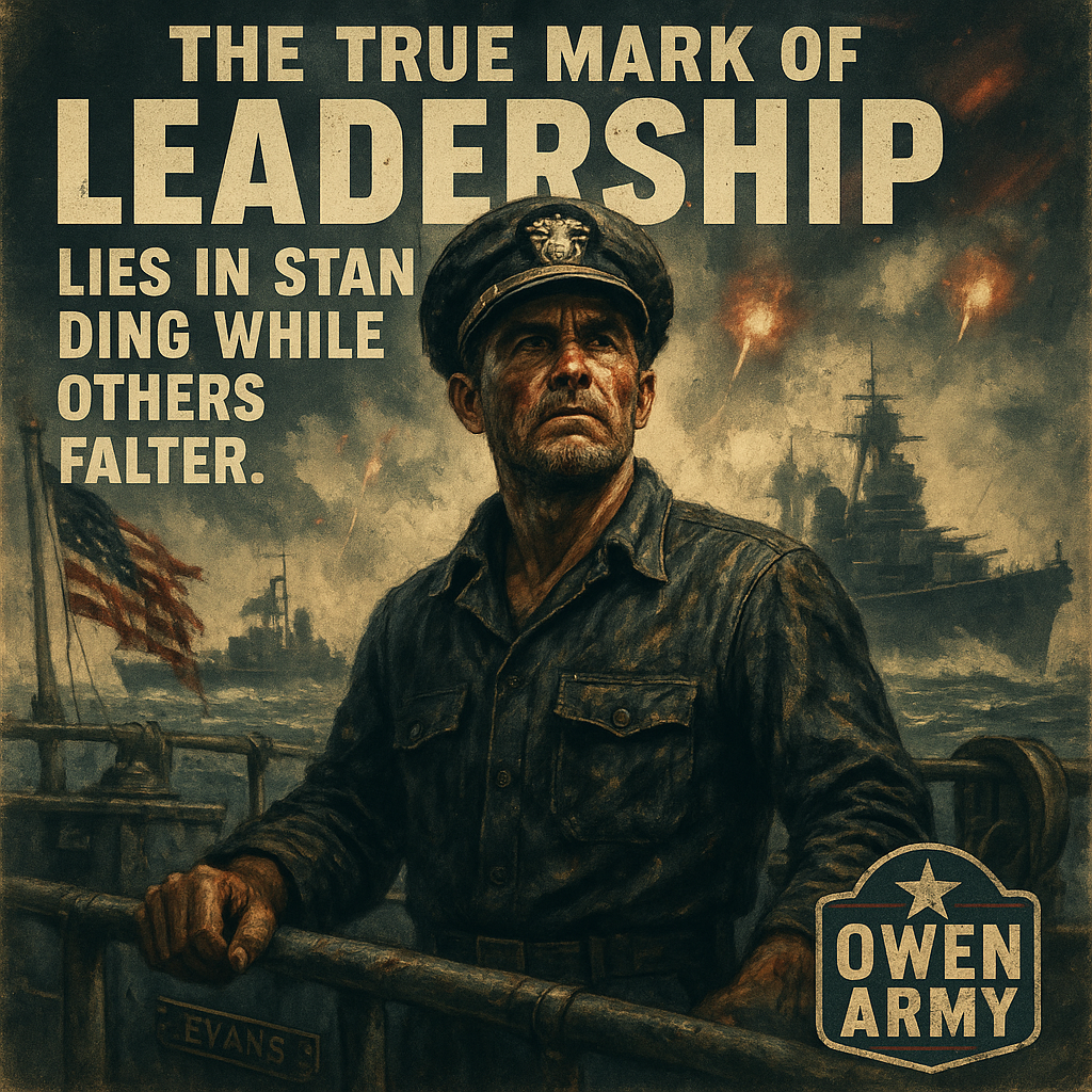 Ernest E. Evans' Courage Aboard USS Johnston at the Battle off Samar