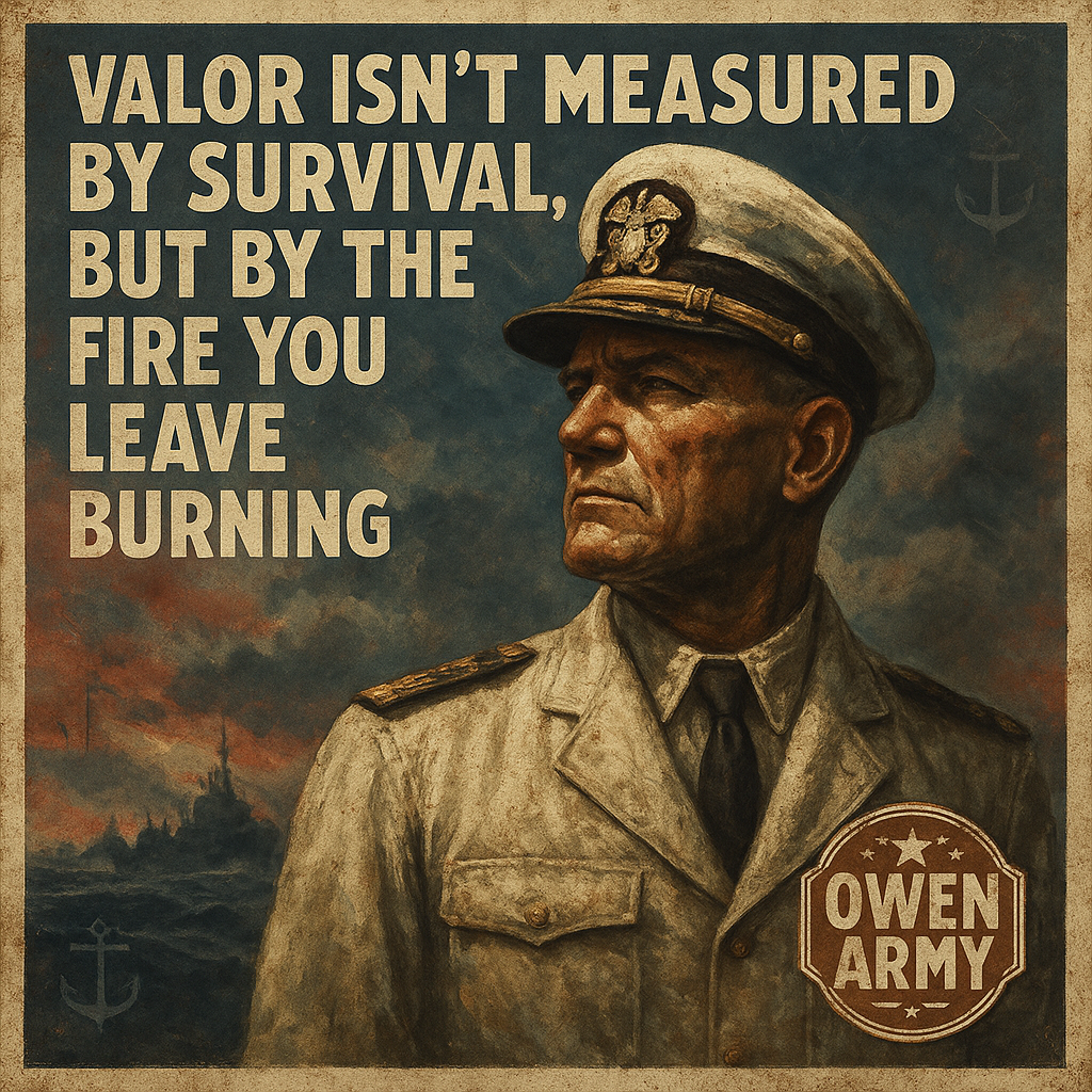 Ernest Evans Held Back a Fleet at the Battle off Samar