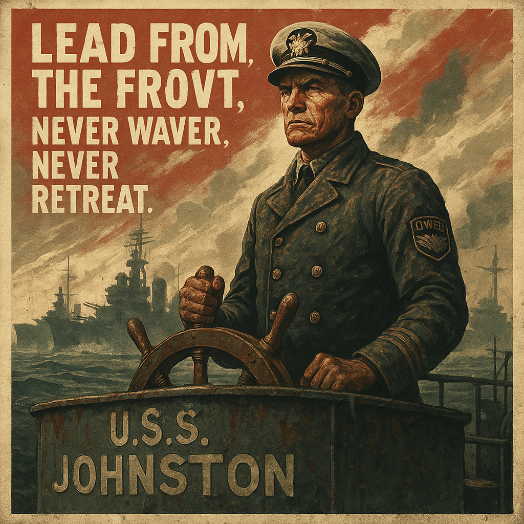 Ernest E. Evans and the USS Johnston’s Stand at Samar