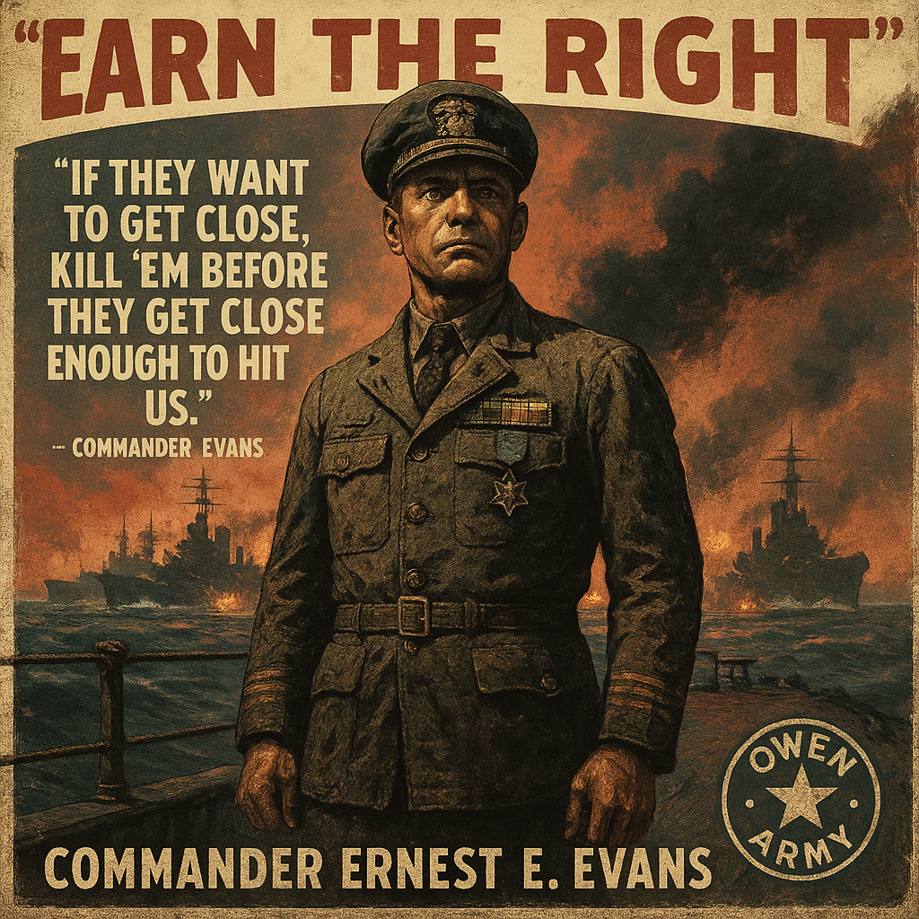 Ernest E. Evans and USS Johnston's Stand at Samar, 1944