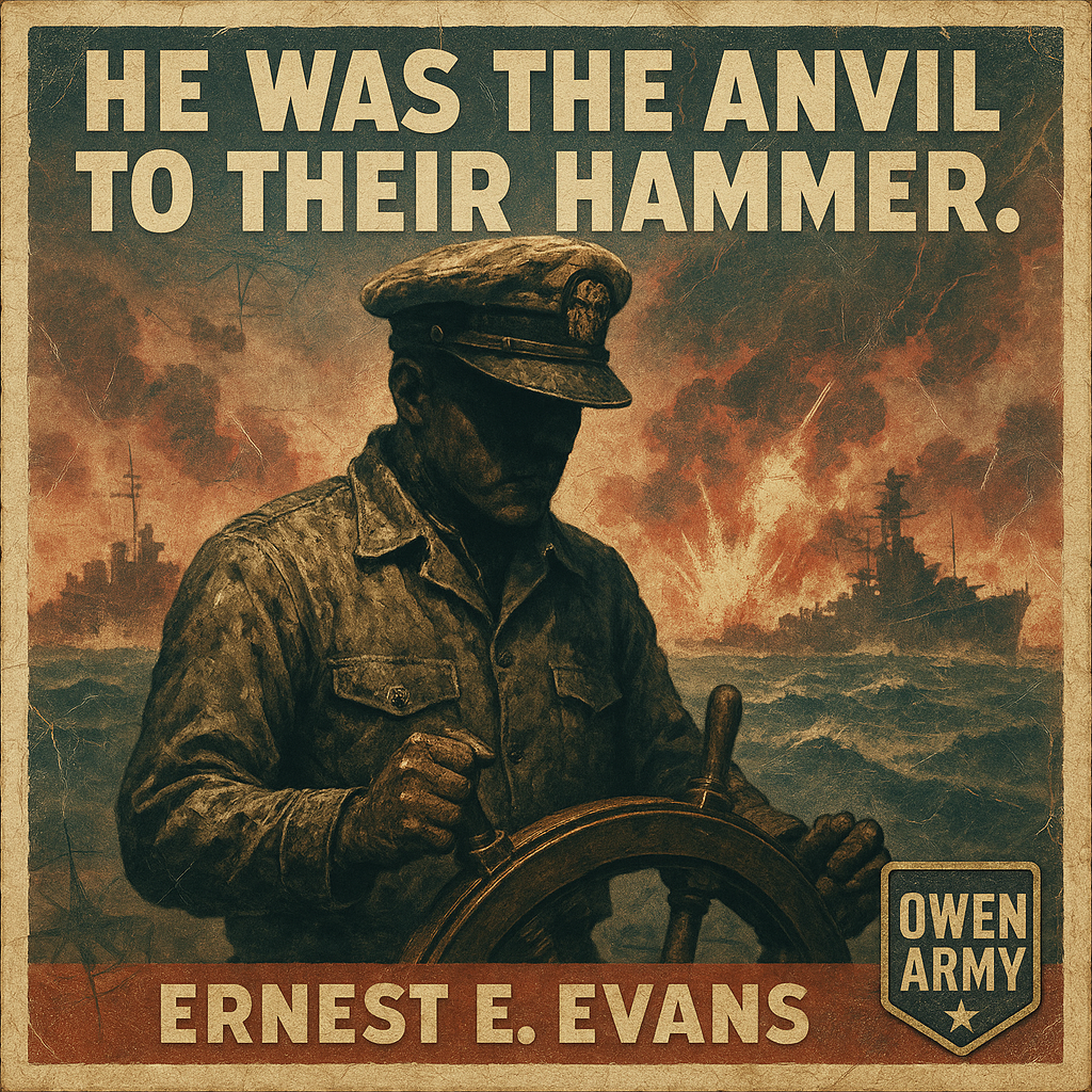 Ernest E. Evans' last stand aboard USS Johnston at Samar