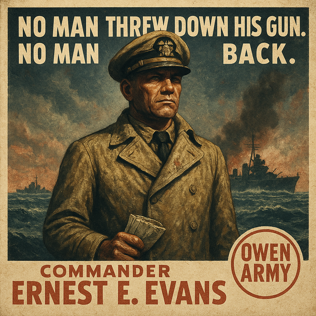 Ernest E. Evans' Heroism Aboard USS Johnston at the Battle off Samar