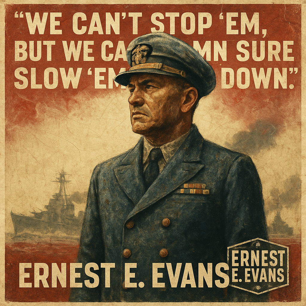 Ernest E. Evans and the Medal of Honor at the Battle of Samar