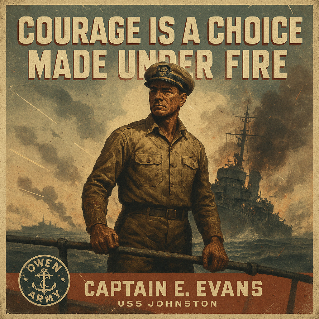 Ernest E. Evans' Last Stand on USS Johnston at Samar