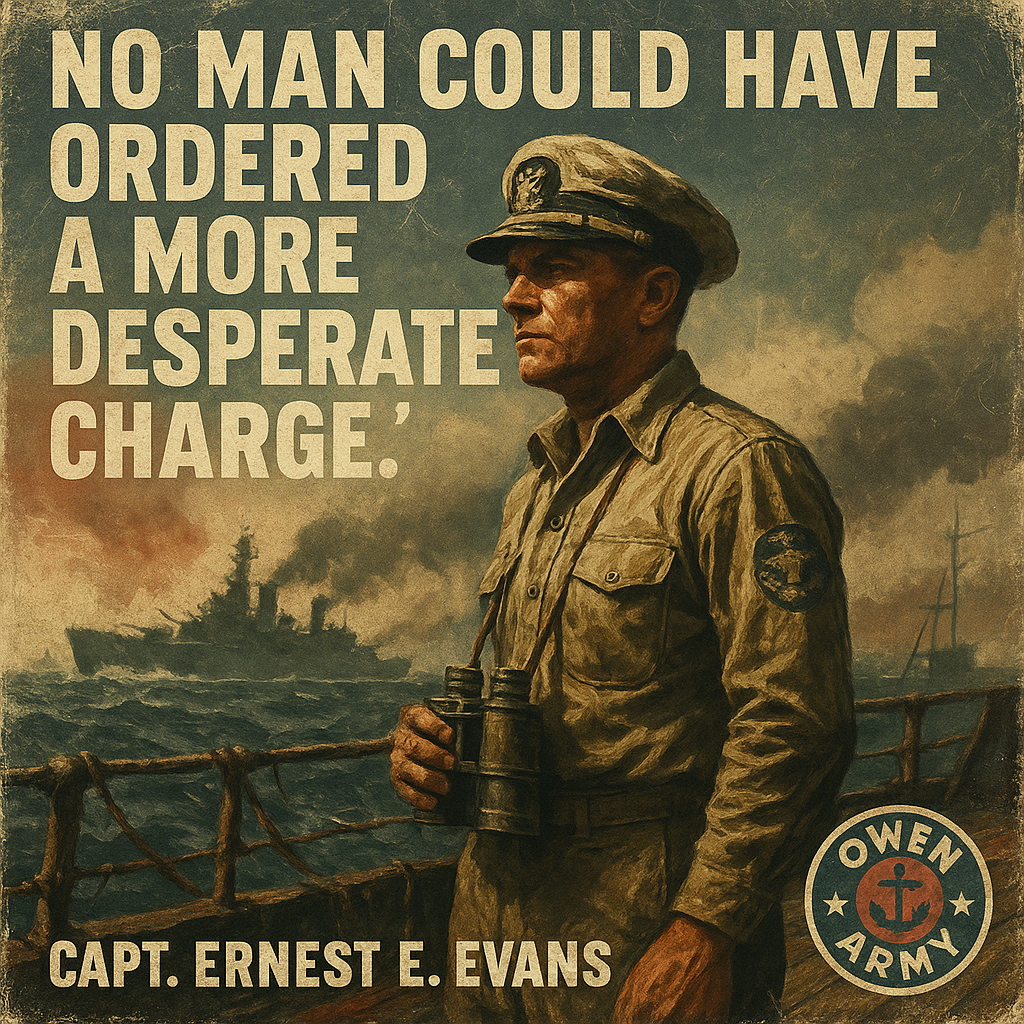 Ernest E. Evans and USS Johnston's Stand at Leyte Gulf