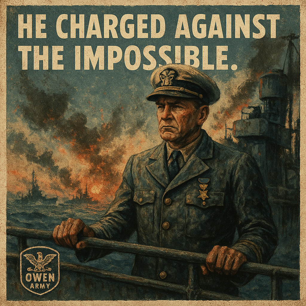 How Captain Ernest E. Evans Saved Escort Carriers at Samar