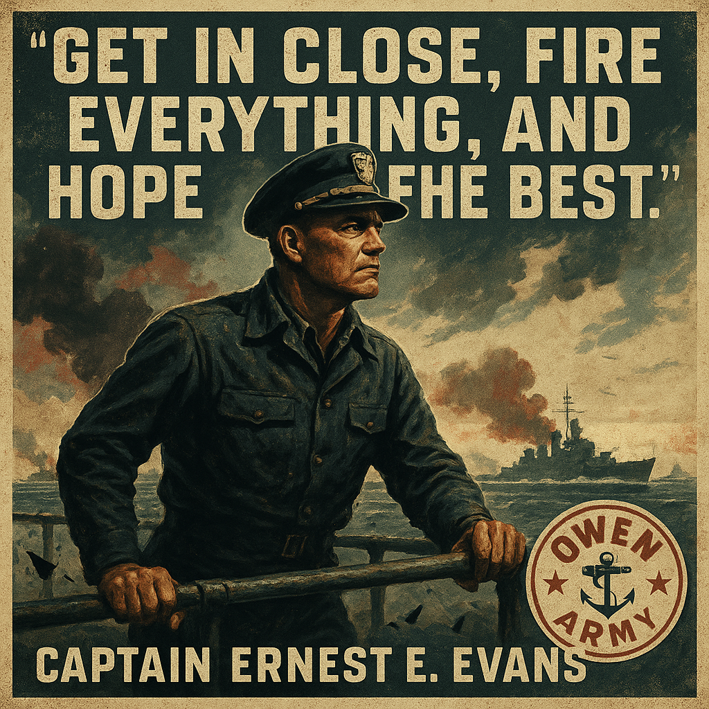 Ernest E. Evans' Heroism at the Battle off Samar, 1944