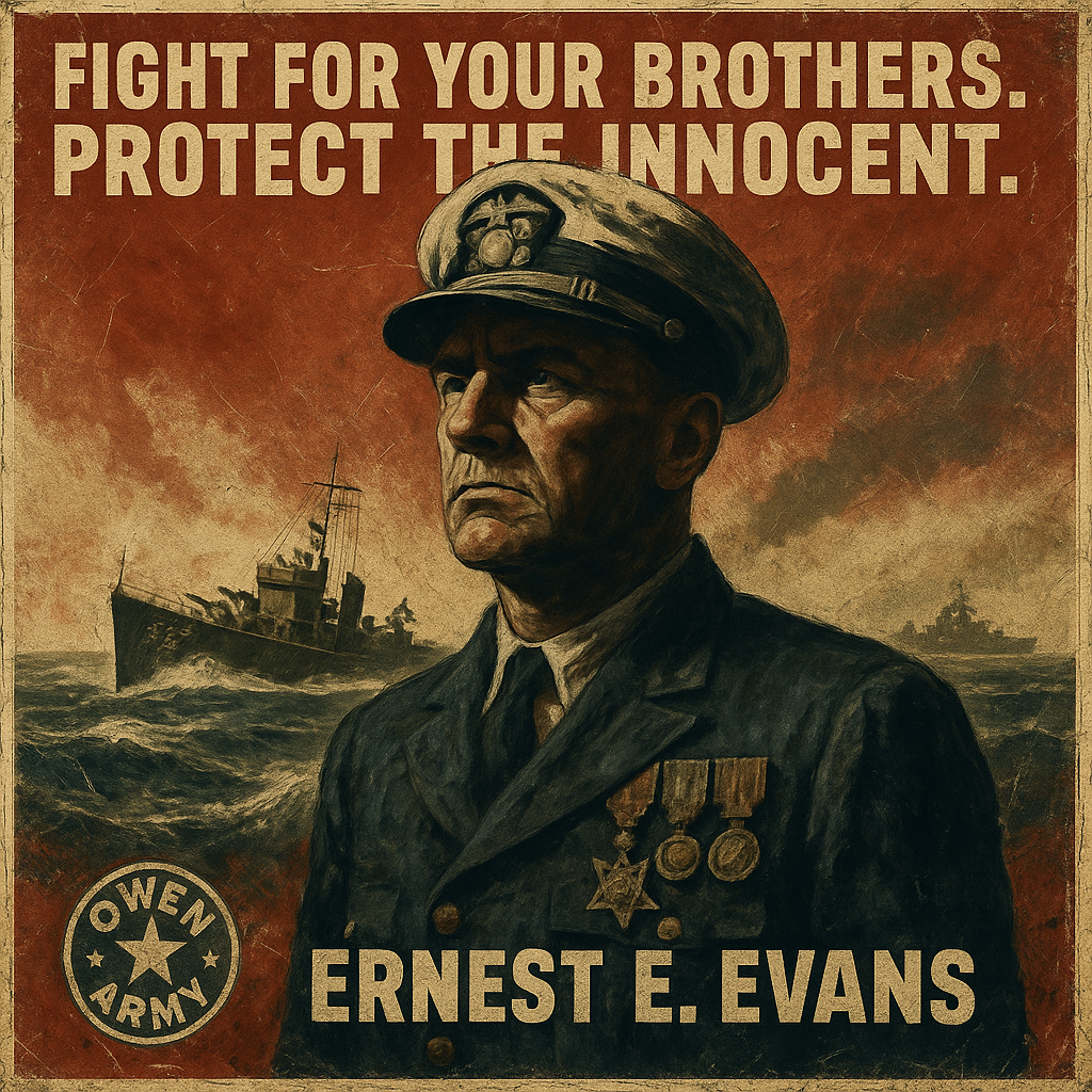 Ernest E. Evans' Last Stand at the Battle off Samar