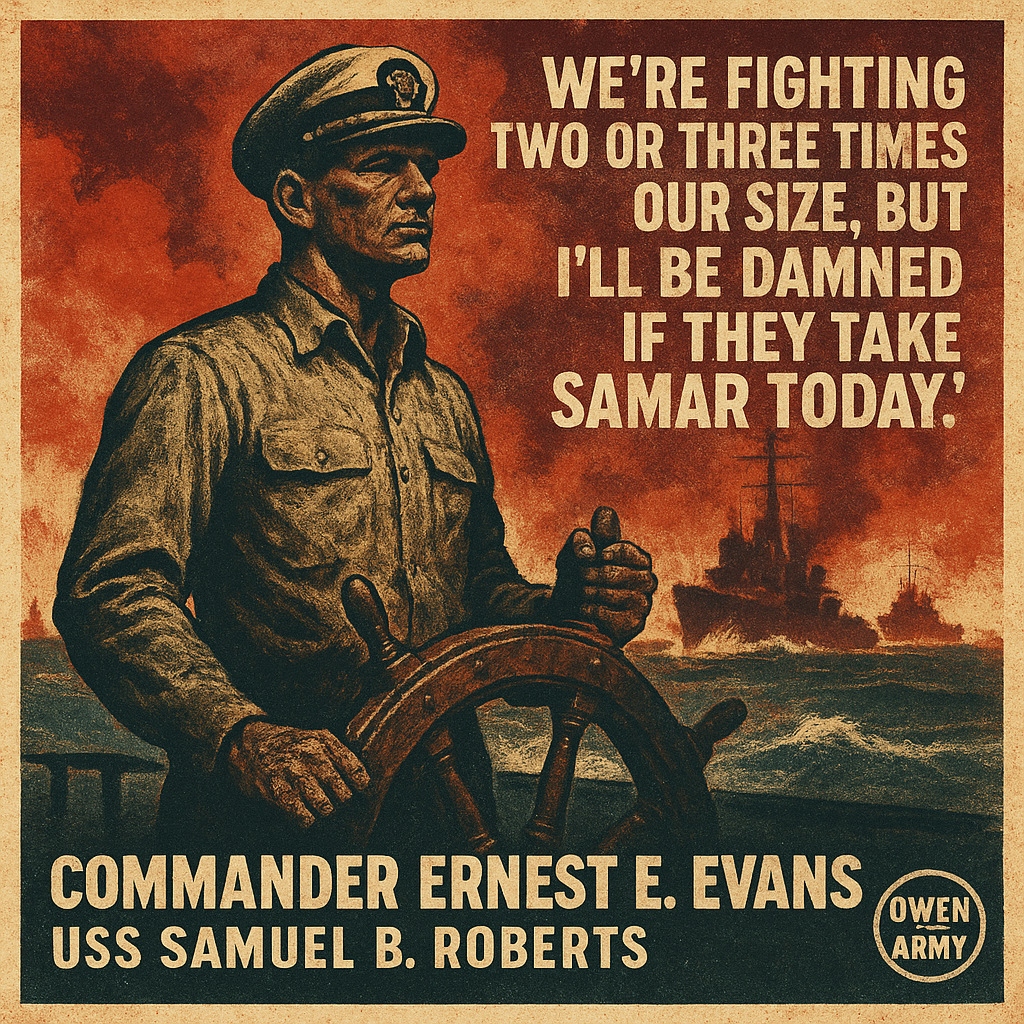 Ernest E. Evans and Heroism at the Battle off Samar