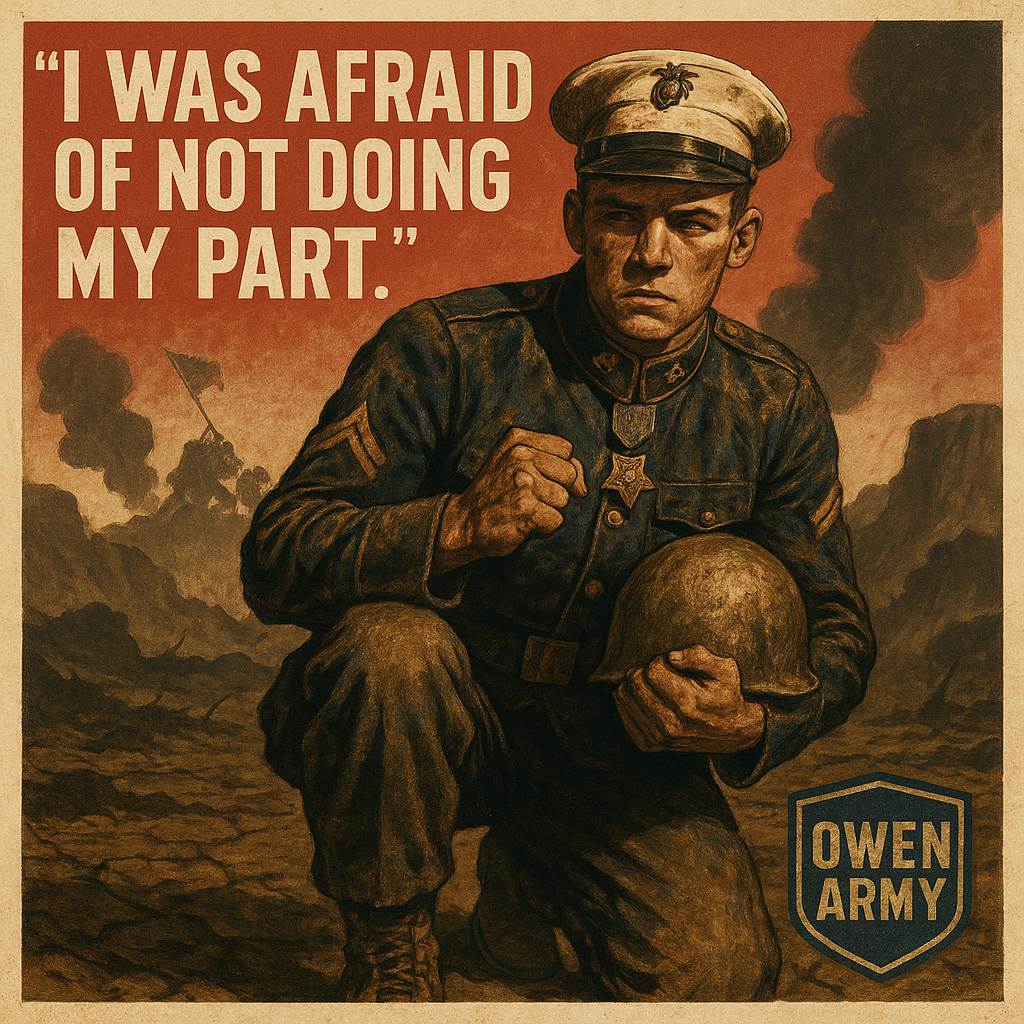 Jacklyn Harold Lucas, youngest Medal of Honor recipient at Iwo Jima