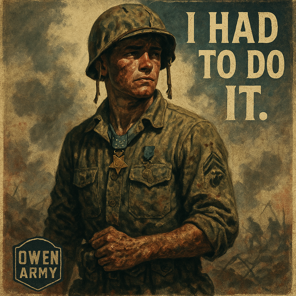 Jacklyn Lucas at Iwo Jima won Medal of Honor for shielding Marines