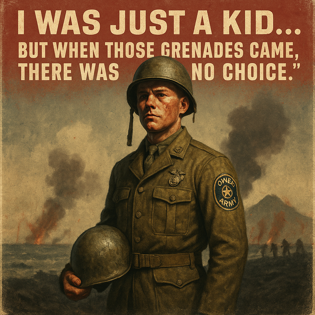 Jacklyn Harold Lucas, 17, Shielded Comrades from Grenades at Iwo Jima