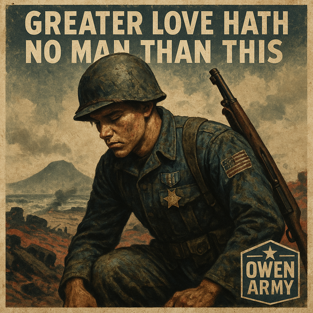 Jacklyn Lucas at Iwo Jima shielded fellow Marines and survived