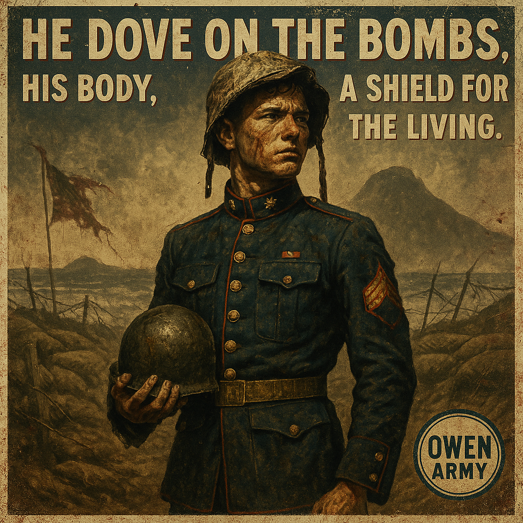 Jacklyn Lucas, 17-Year-Old Marine at Iwo Jima Who Shielded Comrades