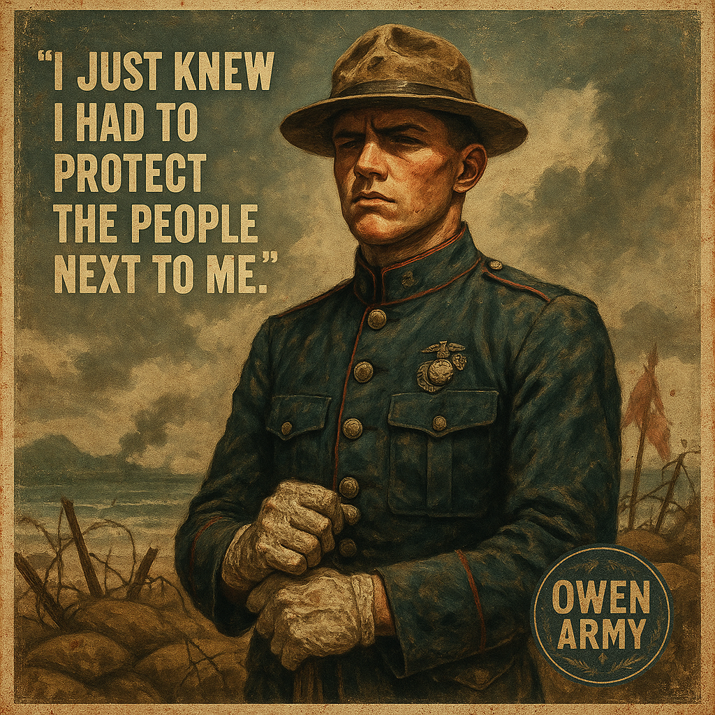 Jacklyn Lucas Youngest Marine Medal of Honor Recipient at Tarawa