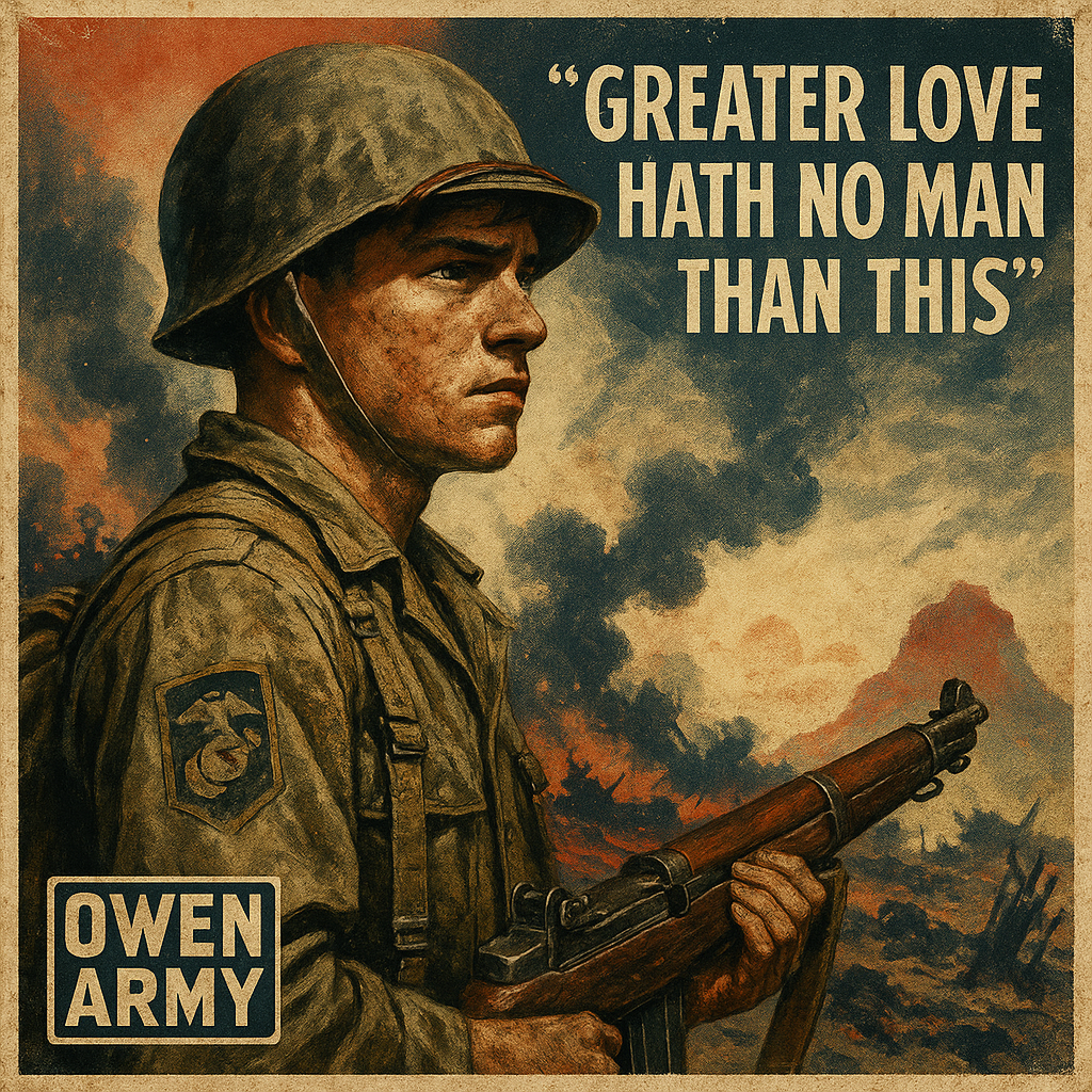 Medal of Honor recipient Jacklyn Lucas who smothered two grenades