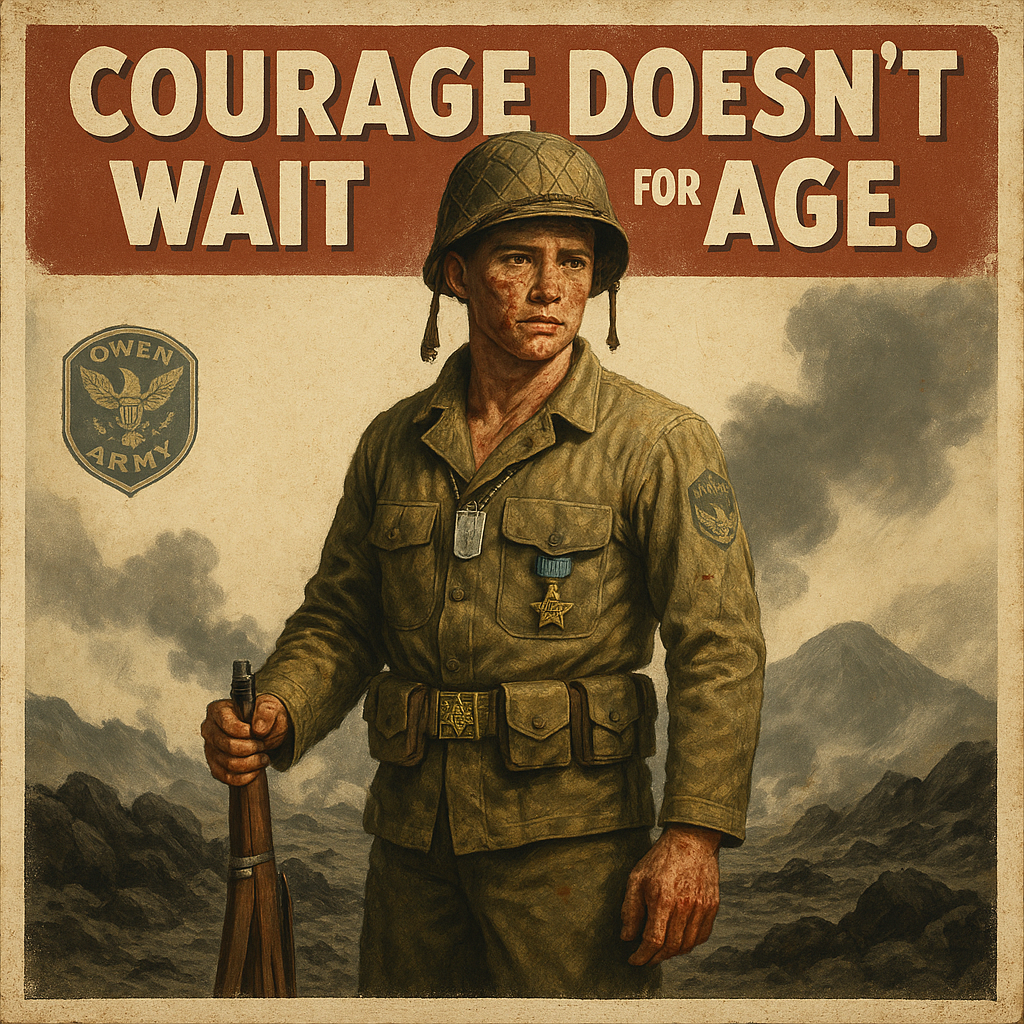 Jacklyn Lucas Youngest Marine to earn Medal of Honor at Iwo Jima