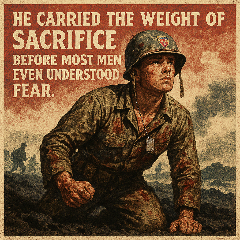 Jacklyn Harold Lucas Iwo Jima Marine Who Fell on Two Grenades