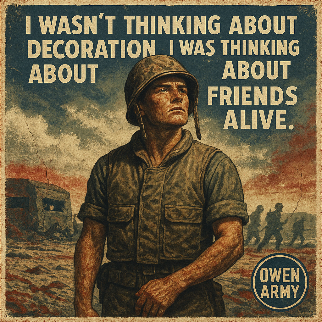 Jacklyn Lucas Youngest Marine to Receive the Medal of Honor for Tarawa