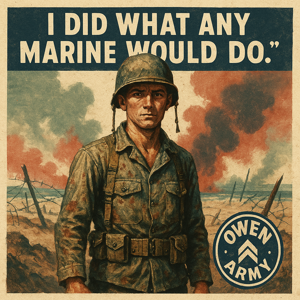 Jacklyn Lucas Youngest Marine to Earn Medal of Honor at Tarawa