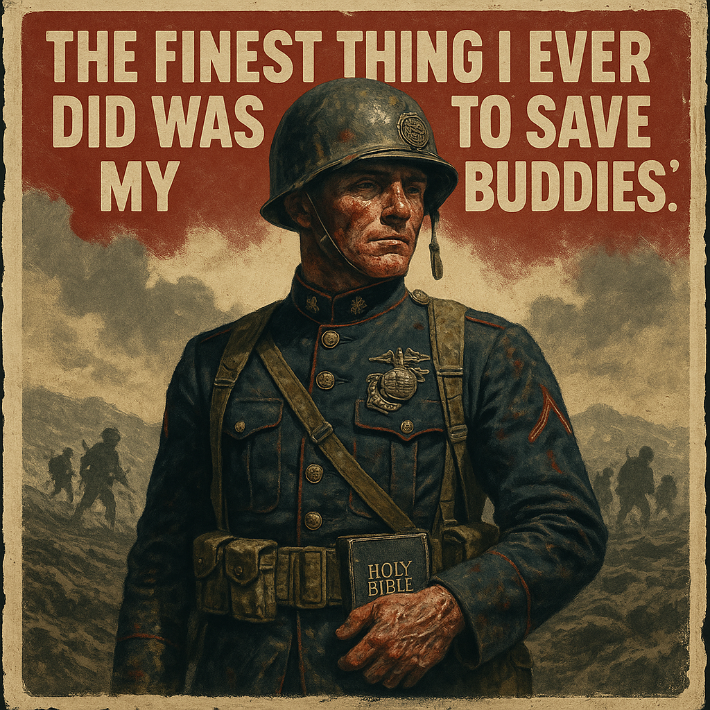 Jack Lucas Teenage Marine Who Fell on Two Grenades at Iwo Jima