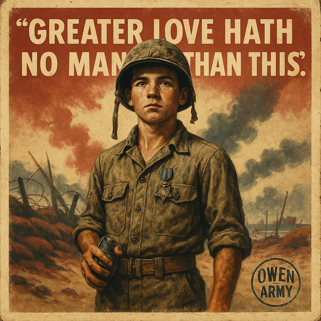 Young Marine Jack Lucas's Heroism on Tarawa Island