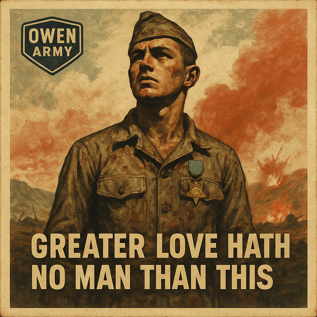 Jacklyn Harold Lucas awarded Medal of Honor at Iwo Jima as a teen