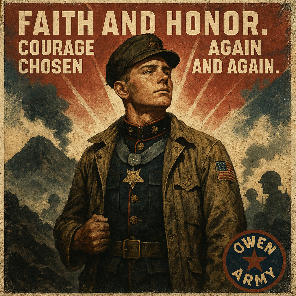 Jacklyn Lucas at Iwo Jima, the youngest Marine awarded the Medal of Honor
