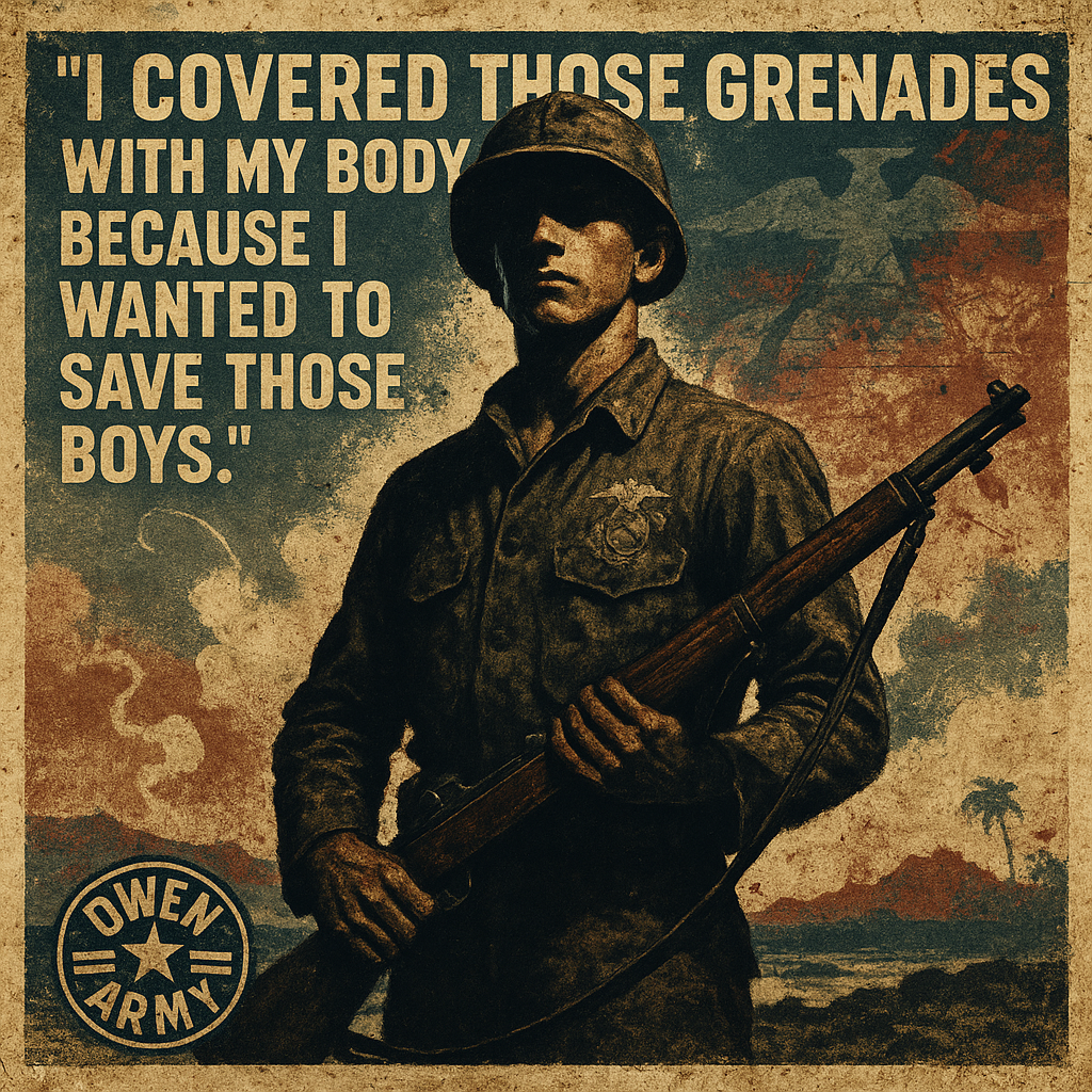 Jacklyn Lucas, Young Marine Who Smothered Two Grenades at Iwo Jima